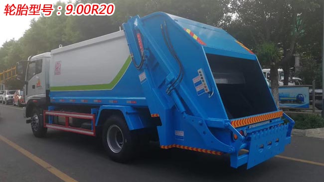 福田瑞沃12方壓縮式垃圾車-12方壓縮式垃圾車