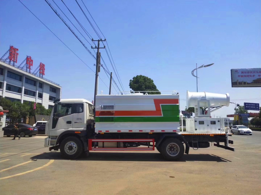 福田10噸-12噸抑塵車-福田12立方霧炮車