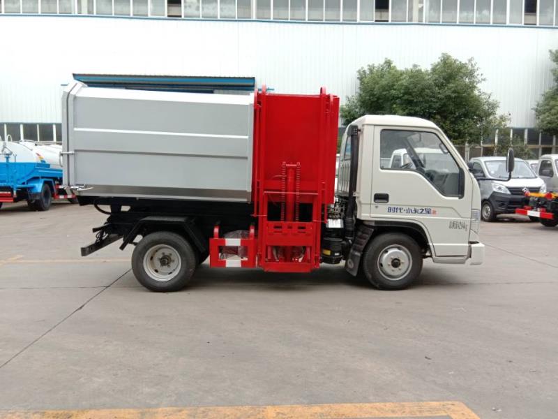 福田小卡4-5方掛桶式垃圾車-4-5方掛桶式垃圾車