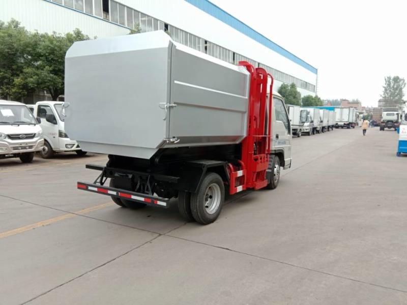福田小卡4-5方掛桶式垃圾車-4-5方掛桶式垃圾車
