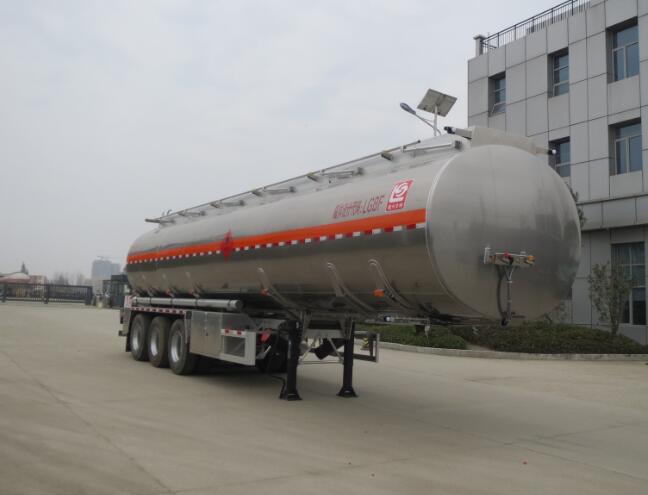 醒獅牌SLS9401GYYB型鋁合金運油半掛車